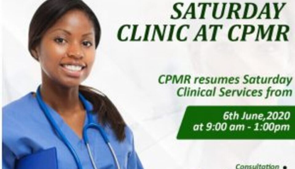 SATURDAY CLINIC AT CPMR